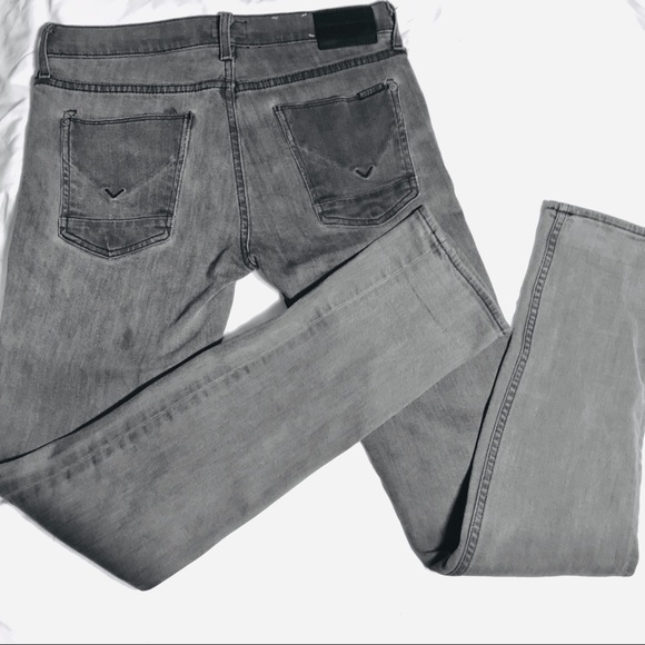 Hudson Jeans Other - HUDSON BLAKE SLIM STRAIGHT GREY BUTTON FLY SIZE 29